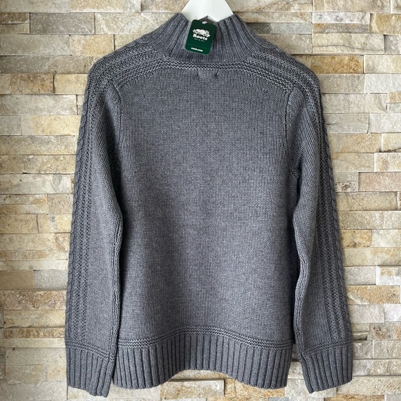 NWT Roots Aspen Mock neck cashmere sweater, SML - Picture 2 of 5